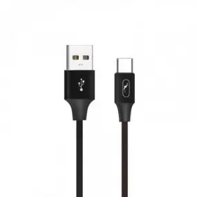 Кабель SkyDolphin S55T Neylon USB - USB Type-C (M/M)