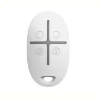 Брелок з тривожною кнопкою Ajax SpaceControl (white)