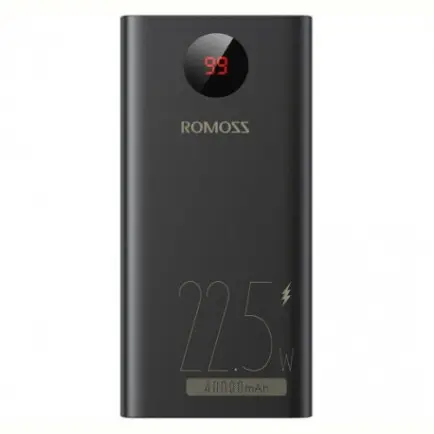 Універсальна мобільна батарея Romoss PEA40PF 40000mAh Black (PEA40-152-2133H)