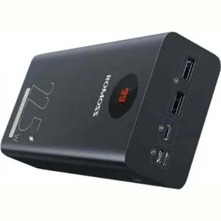 Універсальна мобільна батарея Romoss PEA40PF 40000mAh Black (PEA40-152-2133H)