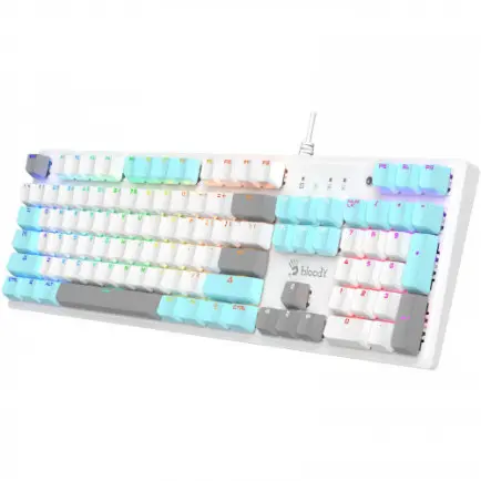 Клавиатура A4Tech S510R Bloody Icy White