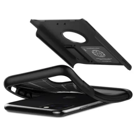 Чохол-накладка Spigen Slim Armor для Apple iPhone 11 Pro Black (077CS27099)