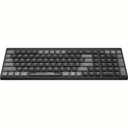 Клавиатура беспроводная OfficePro SK985B Bluetooth Black