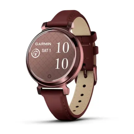 Смарт-часы Garmin Lily 2 Classic Dark Bronze with Mulberry Leather Band (010-02839-03)