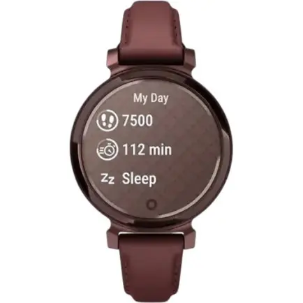 Смарт-часы Garmin Lily 2 Classic Dark Bronze with Mulberry Leather Band (010-02839-03)