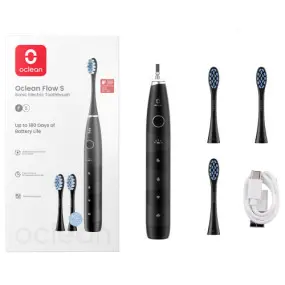 Умная зубная электрощетка Oclean Flow S Electric Toothbrush Black (6970810557343)
