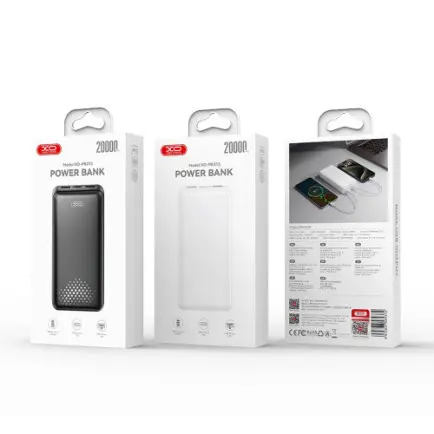 Универсальная мобильная батарея XO PB313 20000mAh 10W Black