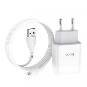 Зарядний пристрій Hoco C72A Glorious (1USB, 2.1А)
