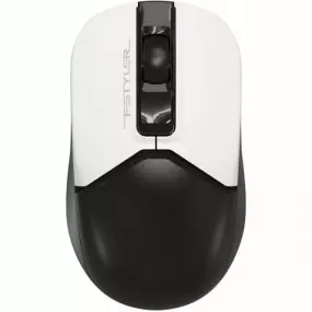 Мишка бездротова A4Tech FG12 Black/White USB