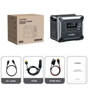 Зарядна станція Choetech BS067 2048Wh, 2400W (BS067-EU-BKSL)