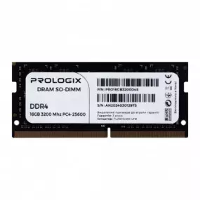 Модуль памяти SO-DIMM DDR4 16GB/3200 Prologix (PRO16GB3200D4S)