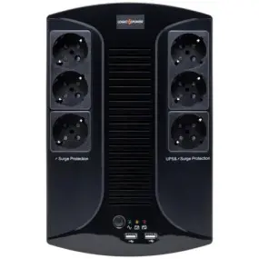 Джерело безперебійного живлення LogicPower 650VA-6PS
