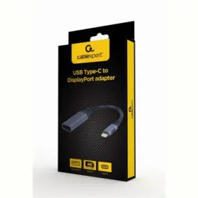 Адаптер Cablexpert DisplayPort - USB Type-C (F/M)