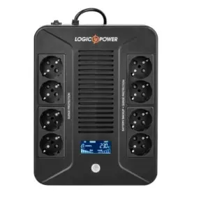 Джерело безперебійного живлення LogicPower LP-UL1000VA-8PS