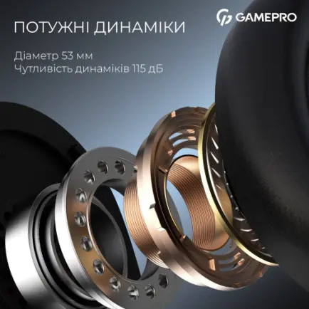 Гарнитура GamePro Asgard Freya Pro Black (HSW201B)