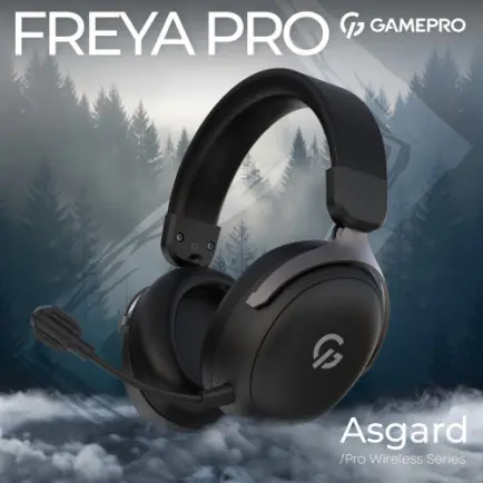 Гарнитура GamePro Asgard Freya Pro Black (HSW201B)