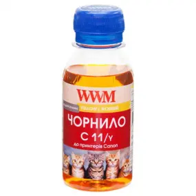Чернила WWM Canon CL-511С/CL-513С/CLI-521Y (Yellow)