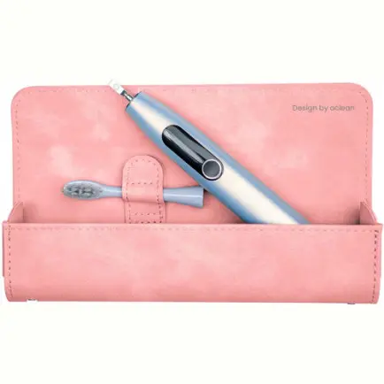 Дорожный футляр для зубной щетки Oclean Toothbrush Travel Case Pink New Soft (6970810553413)