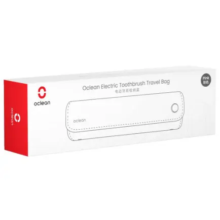 Дорожный футляр для зубной щетки Oclean Toothbrush Travel Case Pink New Soft (6970810553413)