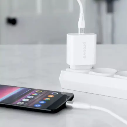 Мережевий зарядний пристрій Proove Rapid 20W White (WCRP20012102)