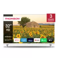 Телевiзор Thomson Android TV 32" HD White 32HA2S13W