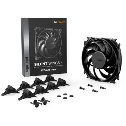 Вентилятор be quiet! Silent Wings 4 120mm PWM Black (BL093)