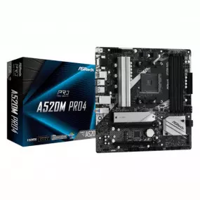 Материнская плата ASRock A520M Pro4 Socket AM4