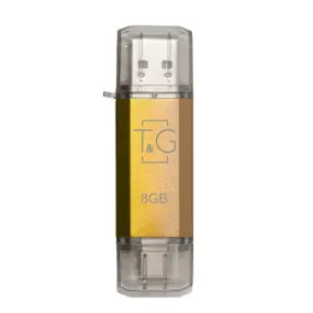 Флеш-накопичувач USB 8GB Type-C T&G 009 Star Series Gold (TG009TC-8GGD)