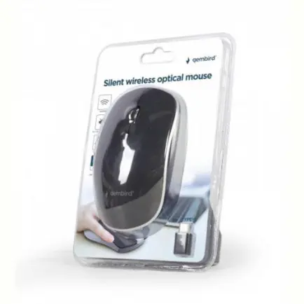 Мышь беспроводная Gembird MUSW-4BSC-01 Black