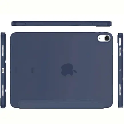 Чeхол BeCover Tri Fold Hard для Apple iPad Air 11" M2 2024 Deep Blue (711413)