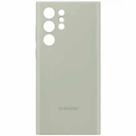 Чехол-накладка Samsung Silicone Cover для Samsung Galaxy S22 Ultra SM-S908 Olive Green (EF-PS908TMEGRU)