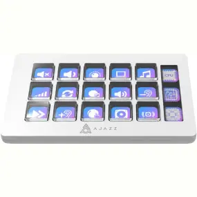 Контроллер для стриминга Ajazz AKP153E USB White (AKP153E-W)