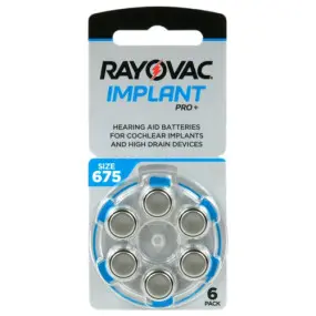 Батарейка Rayovac PRO+ 675 (675CP-6IMPMF)