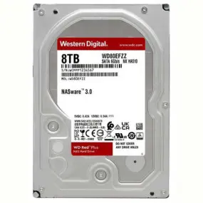Накопичувач HDD SATA 8.0TB WD Red Plus 5700rpm 128MB (WD80EFZZ)
