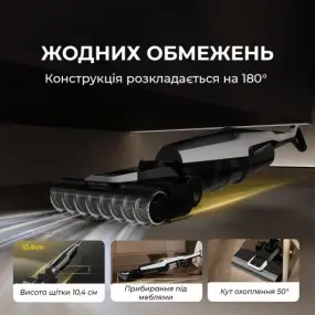 Аккумуляторный моющий пылесос Deerma VX300 MIX 4 в 1 (DEM-VX300_MIX)