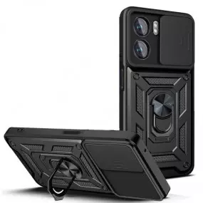 Чeхол-накладка BeCover Military для Oppo A76/A96 Black (707405)