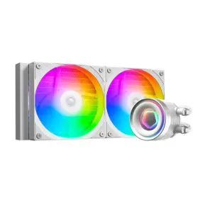 Система водяного охлаждения ID-Cooling FX240 INF White, Intel: 1851/1700/1200/1151/1150/1155/1156, AMD: АМ5/АМ4, 276х120х27 мм, 3-pin ARGB/4-pin PWM