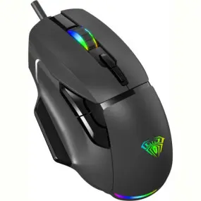 Мышь Aula F815 Wired gaming mouse Black (6948391214344)