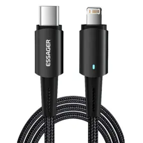 Кабель Essager Sunset USB Type-C - Ligthning (M/M)