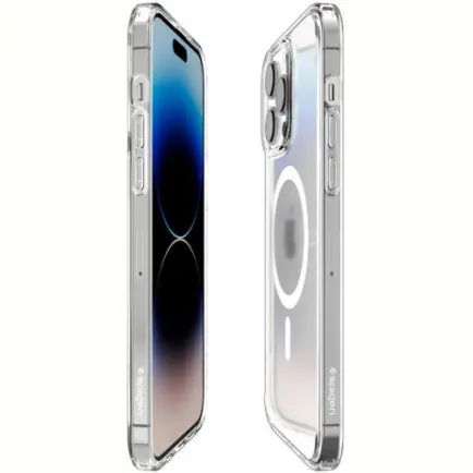 Чохол-накладка Spigen Ultra Hybrid MagFit для Apple iPhone 14 Pro Frost Clear (ACS05587)