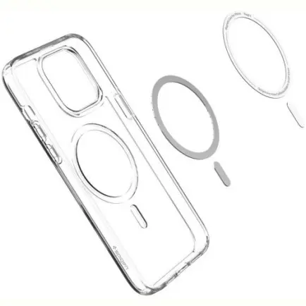 Чохол-накладка Spigen Ultra Hybrid MagFit для Apple iPhone 14 Pro Frost Clear (ACS05587)