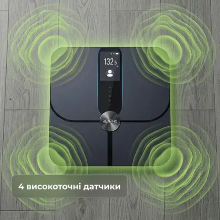 Весы напольные RENPHO Elis Nova Smart WiFi Body Scale Black (R-A031)