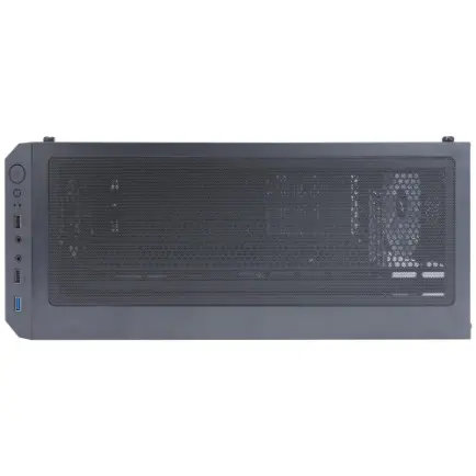 Корпус 1stPlayer FD5-M-BK-4F1 Black без БП