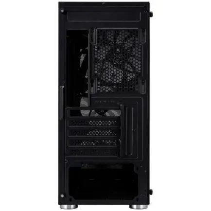 Корпус 1stPlayer FD5-M-BK-4F1 Black без БП
