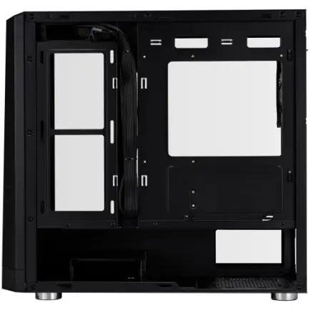 Корпус 1stPlayer FD5-M-BK-4F1 Black без БП