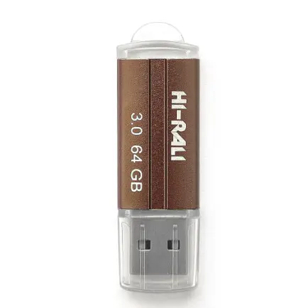 Флеш-накопитель USB3.0 64GB Hi-Rali Corsair Series Bronze (HI-64GB3CORBR)