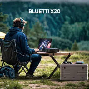 Зарядна станція Bluetti X20, 288W, 153.6Wh (P-X20-EU-WH-BL-010)