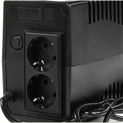 ИБП FrimeCom VP-600, Line Int., AVR, 2 x евро, LED, пластик