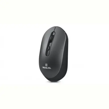 Мышь беспроводная REAL-EL RM-470W Dark Gray