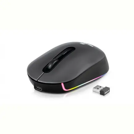 Мышь беспроводная REAL-EL RM-470W Dark Gray